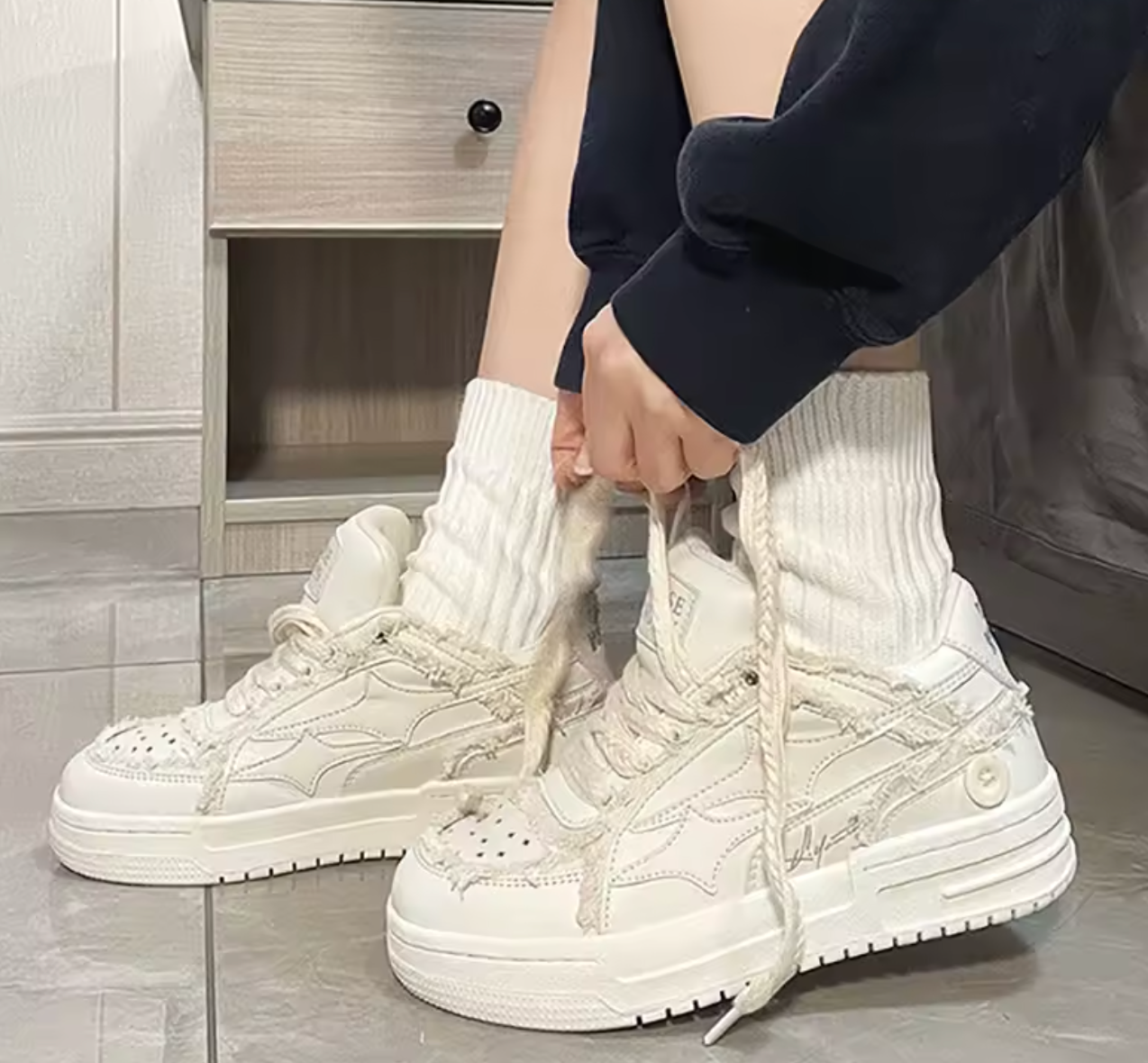 Unisex Star Pattern Unisex Sneakers