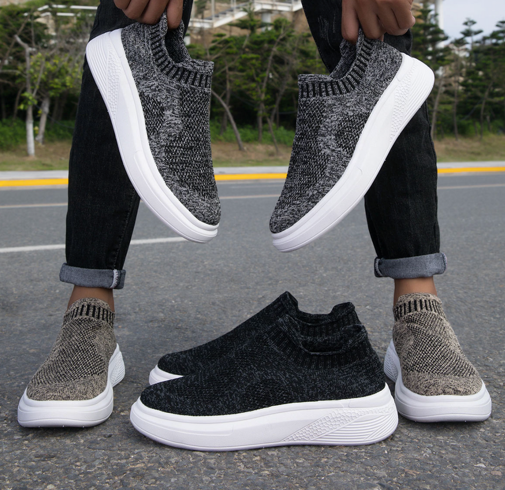 Men’s Breathable Fabric Upper Shoes
