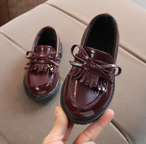 Kids’ British-Style Vintage Shoes