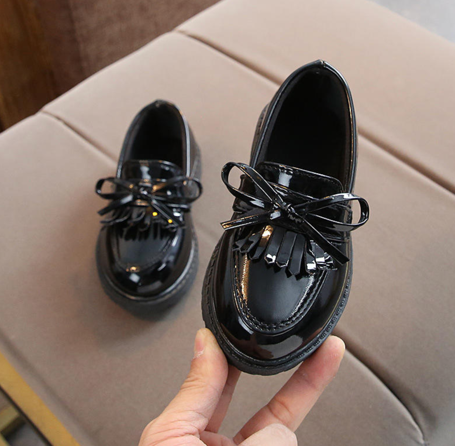 Kids’ British-Style Vintage Shoes
